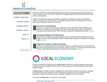 Tablet Screenshot of lawrenceconsulting.com.au